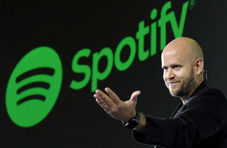 Daniel Ek CEO of Swedish music
