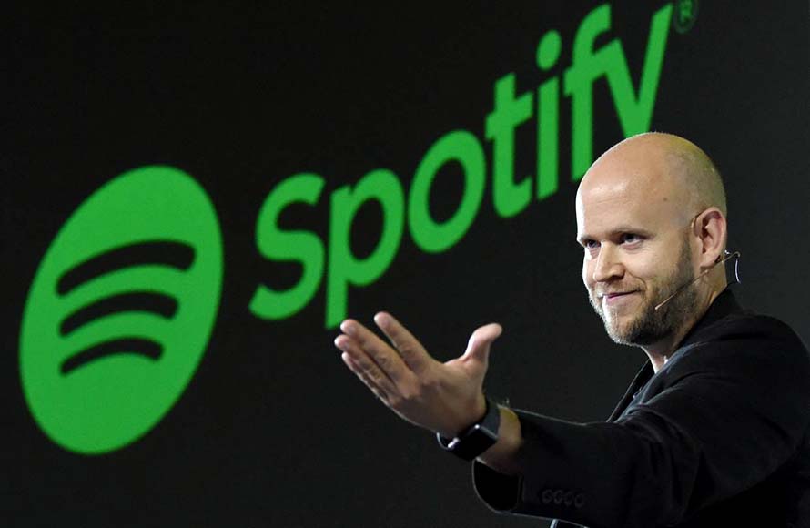 Daniel Ek CEO of Swedish music