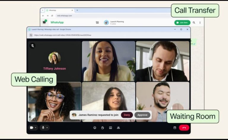 WhatsApp on web